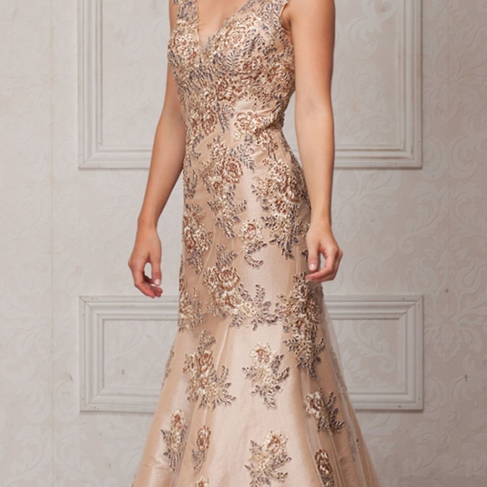 MOTHER OF BRIDE EVENING FORMAL SHEATH DRESS AC766